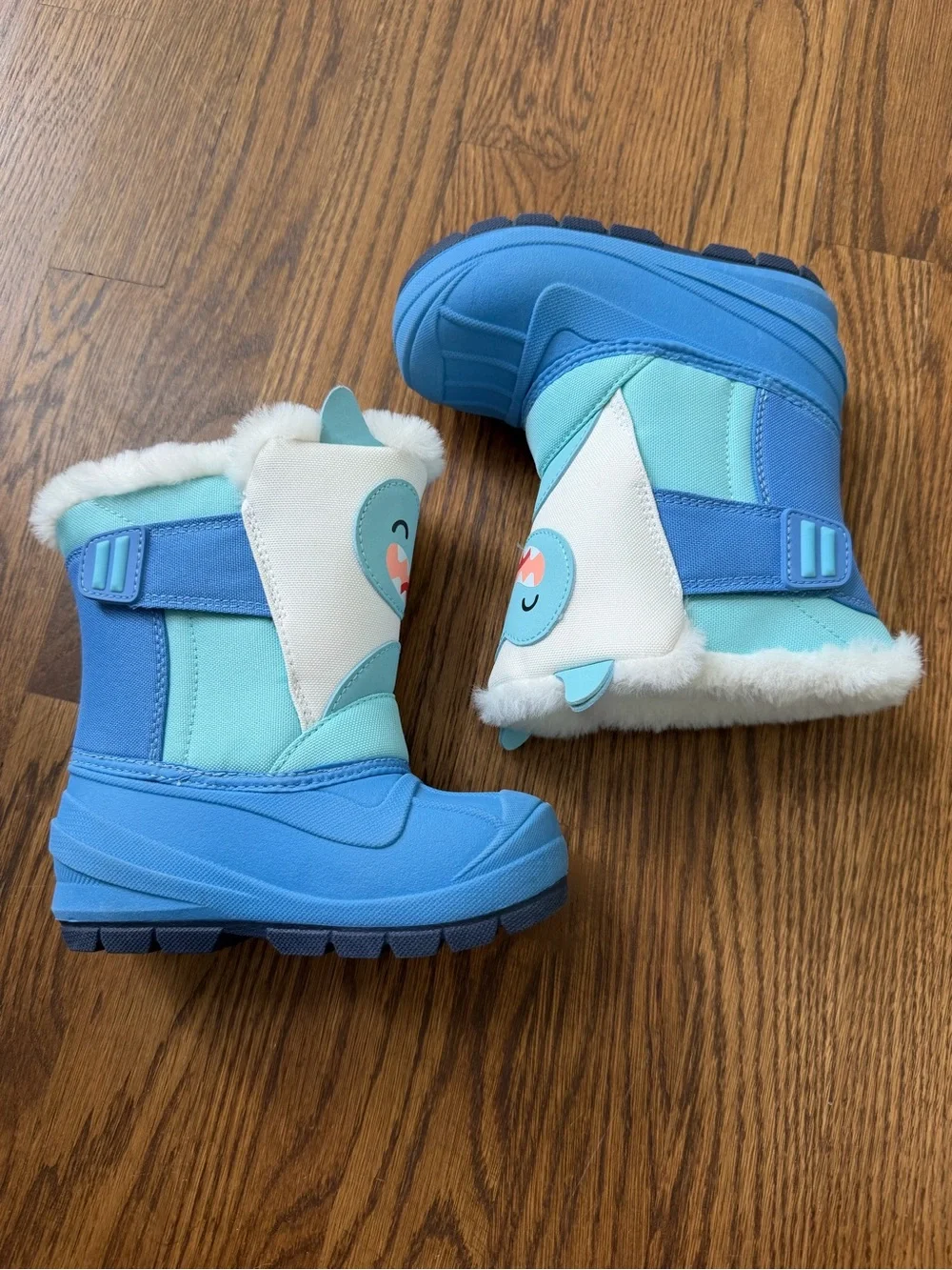 Cat & Jack Frankie Yeti Winter Boots, toddler size 8